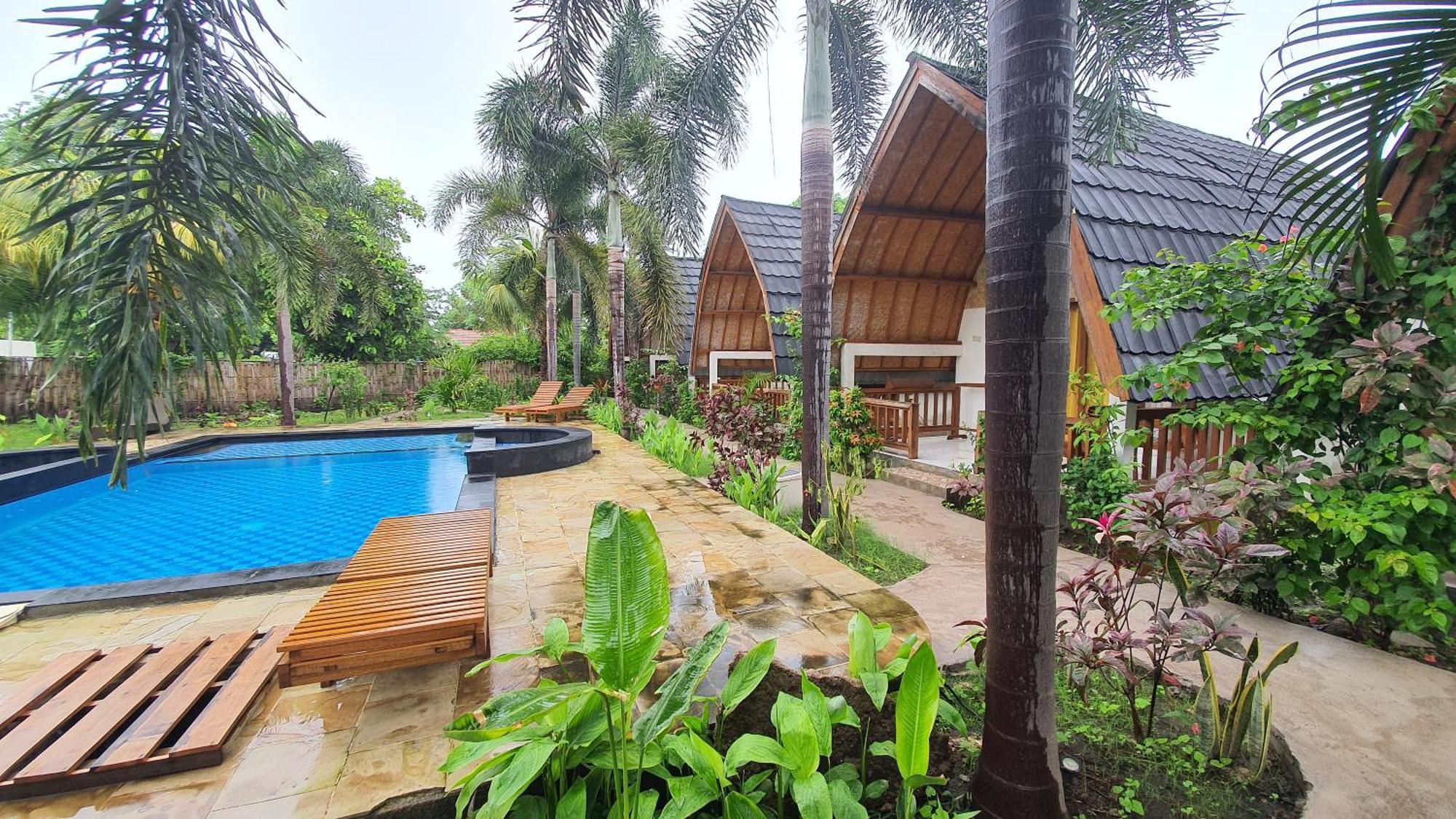 G Two Cottages Gili Air Exterior photo